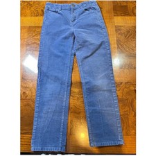 Vineyard Vines Kids Blue Corduroy Pants Size 12 Adjustable Waist 3P1041