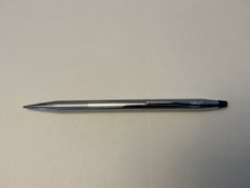 Vintage CROSS Century Chrome Knurled Barrel Mechanical Pencil USA Works
