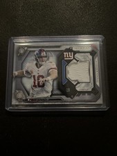 2014 Topps Strata Eli Manning Relics Quartz Patches #SR-EM Giants