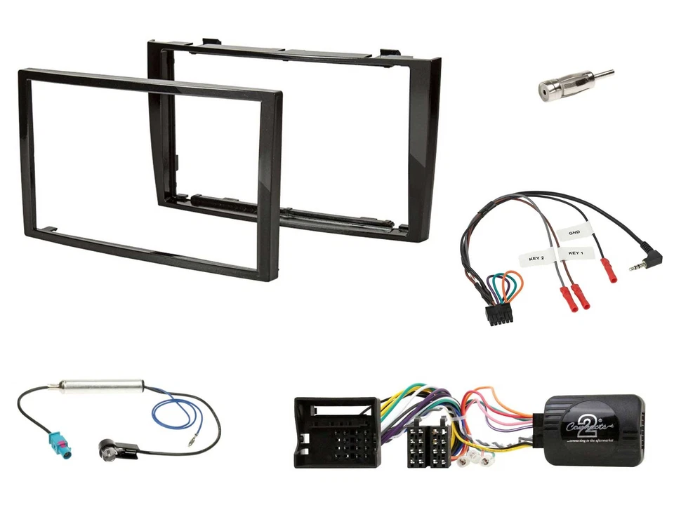 JVC USB Bluetooth Lenkrad DAB 2DIN Autoradio für Peugeot 308 2007-09 40-Pin - Bild 3 von 4