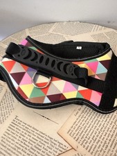 Colorful Geometric Dog Harness Size Small