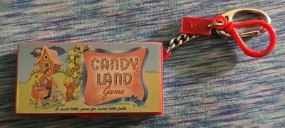 Vintage 2000 Hasbro Candy Land Board Game Keychain