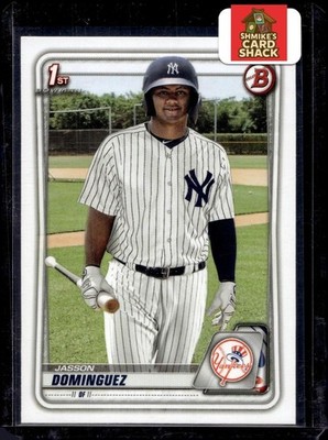 2020 Bowman 1st Edition #BFE-8 Jasson Dominguez