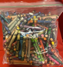 Craft Lot of Bulk bag of crayons- 3lb 11oz- mixed lot mostly Crayola- arts craft