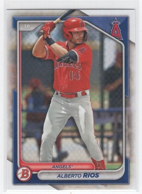 2024 Bowman Prospects * Alberto Rios Los Angeles Angels #BP-98