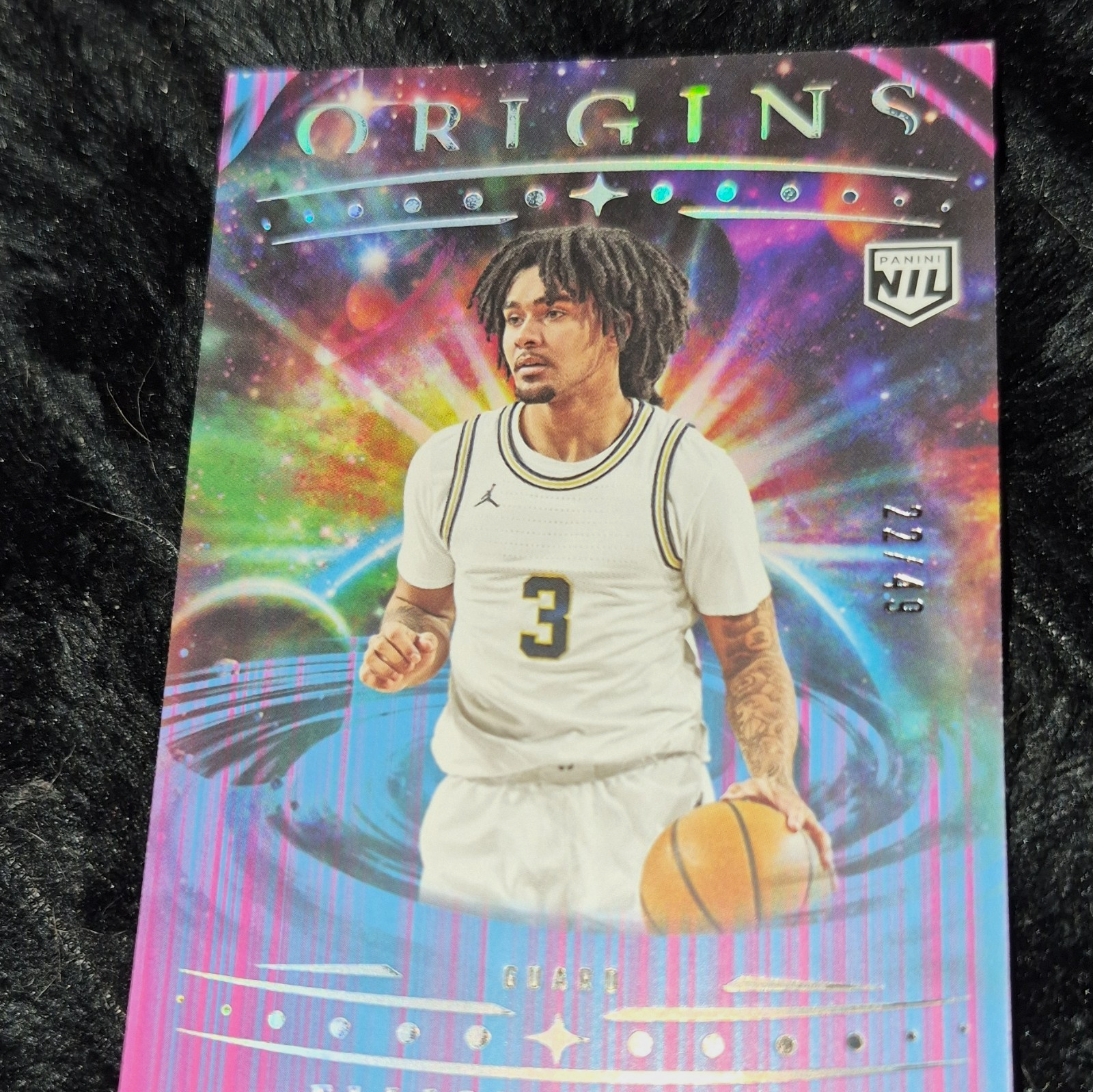 Panini elliot cadeau Michigan Wolverines Origins #74 Parallel 22/49 NCAA
