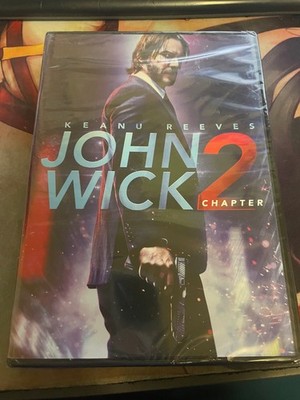 John Wick: Chapter 2 DVD, new and sealed! Keanu Reeves, Laurence Fishburne