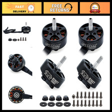 4pcs 1300KV Brushless Motors CW/CCW for 5-6S FPV Racing Drone Quadcopter, 250mm