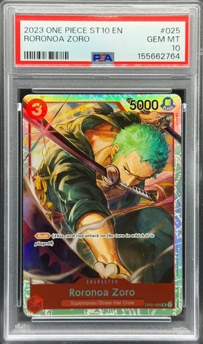 Roronoa Zoro 2023 Roronoa Zoro #ST10 Alt Art