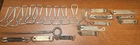22 Vtg. Metal Bottle Openers Coke, Pepsi, Miller, Budweiser, Dr Pepper