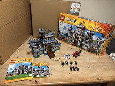 LEGO Castle 70404 Castello dei Re 99% Completo di istruzioni e scatola 