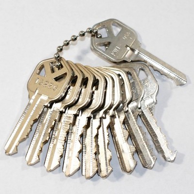  ️ 10 Pc Code-Specific Replacement Key Set Property Maintenance Service