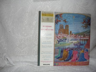 VIII° CENTENAIRE DE NOTRE-DAME DE PARIS Pierre COCHEREAU Orch.Concerts Lamoureux