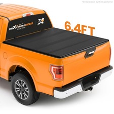 6.4 Ft Frp 4-fold Tonneau Cover For Dodge Ram 1500 2002-2018 Fiberglass