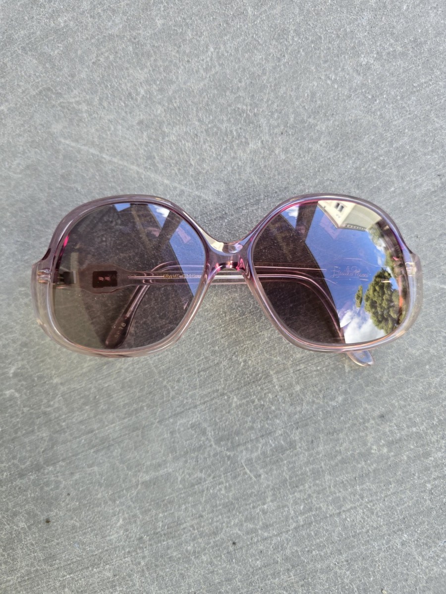 Vintage Emilio Pucci Sunglasses Oversized Lilac Retro 70s 80s | eBay
