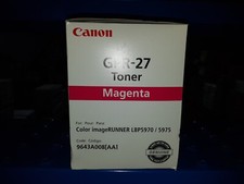 Genuine Canon GPR-27 9643A008 Magenta Toner Cartridge Color imageRUNNER BNIB