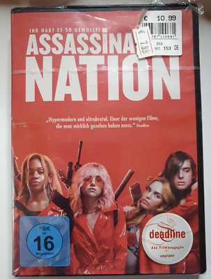 Assassination Nation Standard Version Bella Thorne, Bill Skarsgard DVD NEU OVP