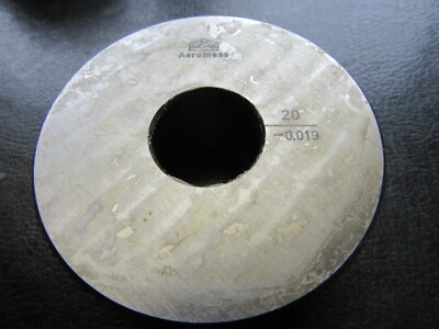 Einstellring Lehrring Messring  Ø 20 mm - 0,019  MASSI   Meßring  #MA75-19#