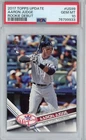 Graded 2017 Topps Update Aaron Judge #US99 Rookie Debut RC Card PSA 10 Gem Mint