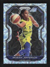 Moriah Jefferson SN 2021 Panini Prizm WNBA Premium Scope /99 Dallas Wings #9