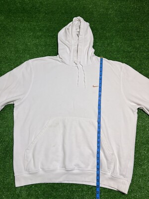 Nike Air Oversized Nike White Hoodie VTG 2000s Nike Y2K Essential