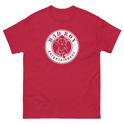 Bad Boy Records Tシャツ Rap tee Vintage Bad Boy Records Basketball Jersey Sewn Hip Hop Rap