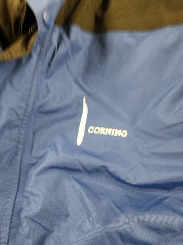 Men's Heavy Down Reversible Winter Coat With Hood Lined 2 Coats 2XL Corning - Picture 14 of 20