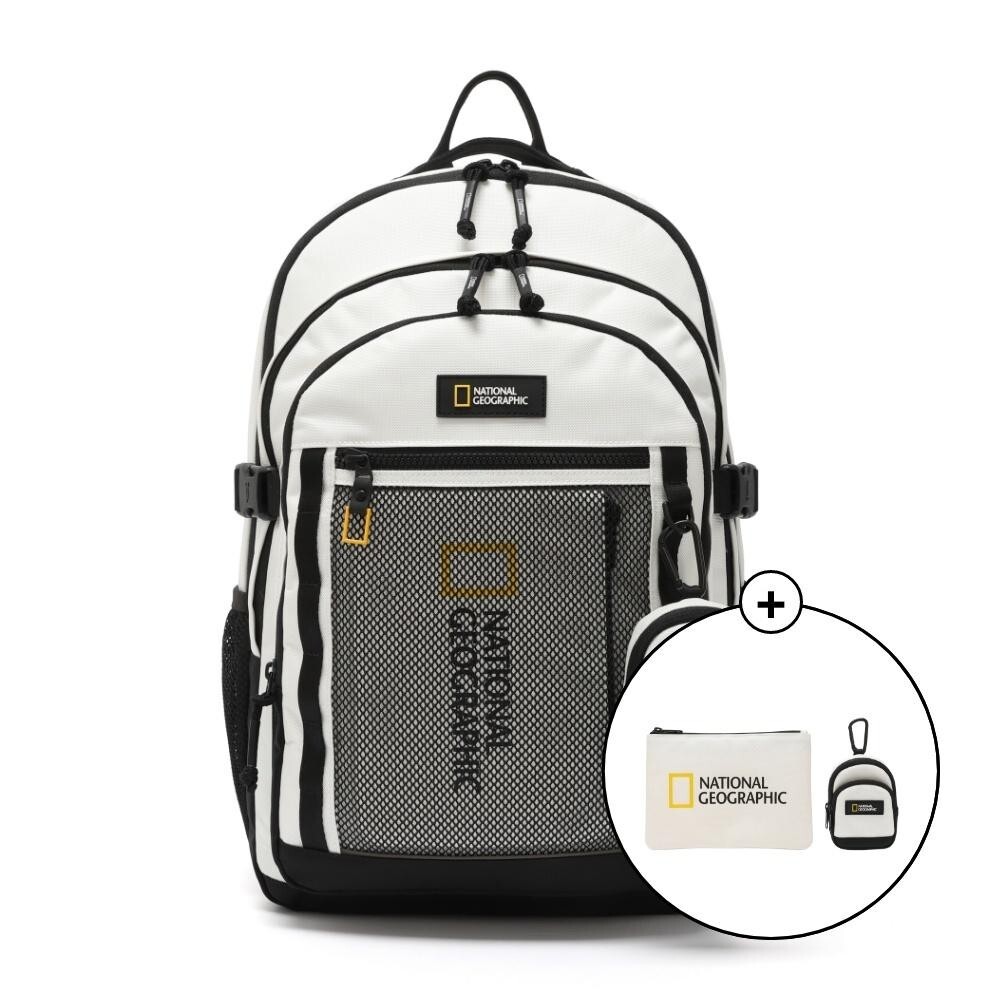 New NATIONAL GEOGRAPHIC POUCH BACKPACK N251ABG510 WHITE TAKSE 23L