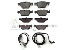 BMW 318i 318D E90 2005-2012 FRONT & REAR BRAKE PADS & SENSORS (CHECK DISC SIZE)
