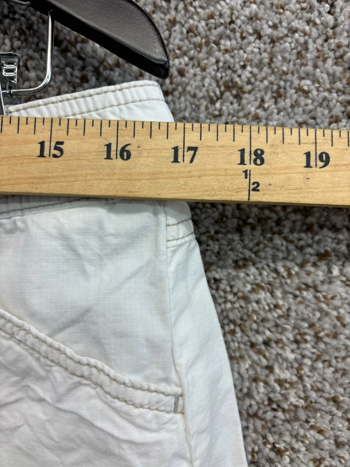 Tommy Hilfiger Pantalones Cortos Beige Chino Pantalones Cortos Bermudas Pantalones Cortos Algodón Para Mujer Talla 10 Foto 4 de 4