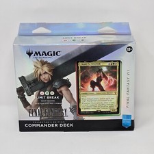MTG Final Fantasy Limit Break Collector's Edition Commander Deck