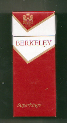 EMPTY PACKET 5 Berkeley Superkings Sample Pack Low to Middle Tar G