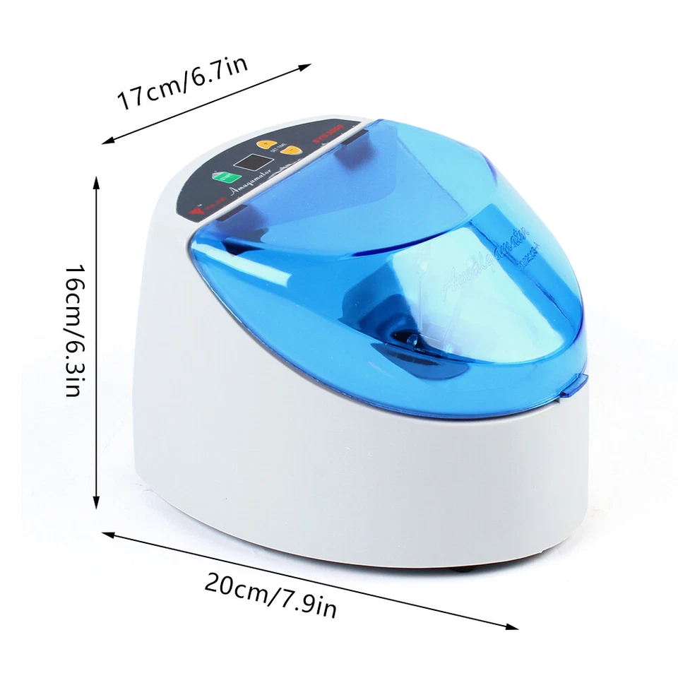 Amalgamador Dental Máquina Digital Amalgama Amalgamador Cápsula Mezclador y Temporizador EE. UU. Foto 2 de 4