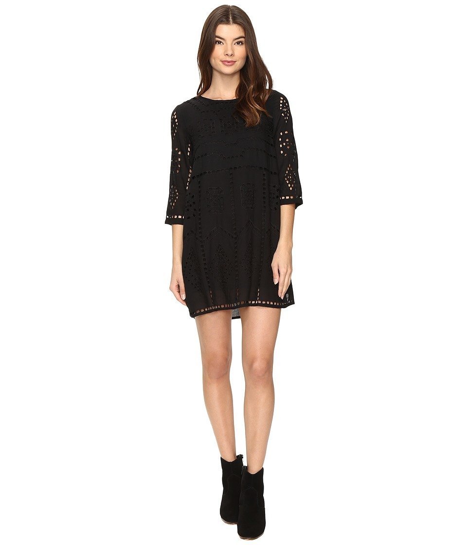 amuse society black dress St mortiz midi dress – Amuse