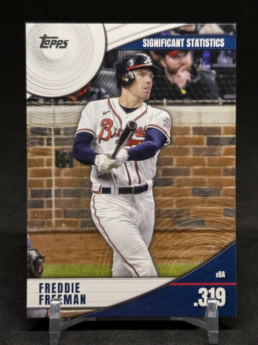 2022 Topps Significant Statistics #SS9 Freddie Freeman | eBay