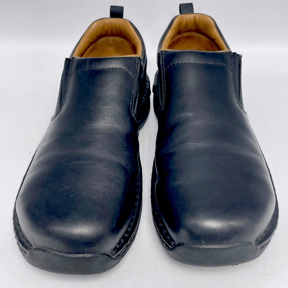 Red Wing Work Shoes Safety Toe Black Leather Mens 6700 Slip  display picture 3