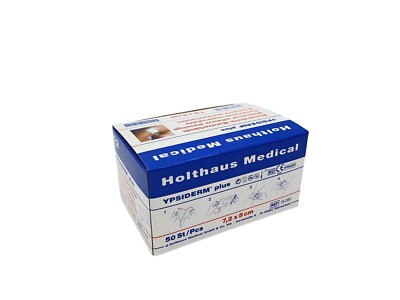 50x Pflaster Wundverband wasserdicht steril 7,2x5 cm transparent Ypsiderm plus