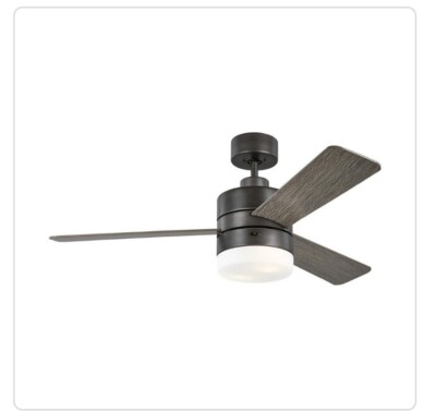 Era 2-Light 44'' Ceiling Fan in Aged Pewter