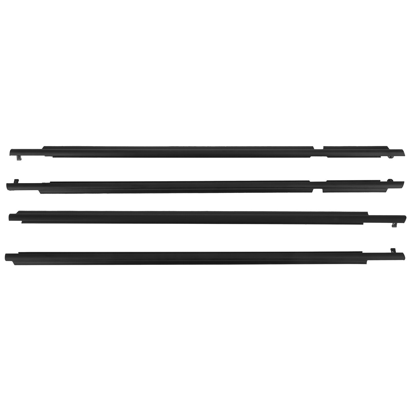 Weatherstrip Window Moulding Trim Seal Belt Set for Toyota RAV4 2006 2007 2008