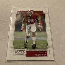 2019 Score Football #377 Deionte Thompson Rc