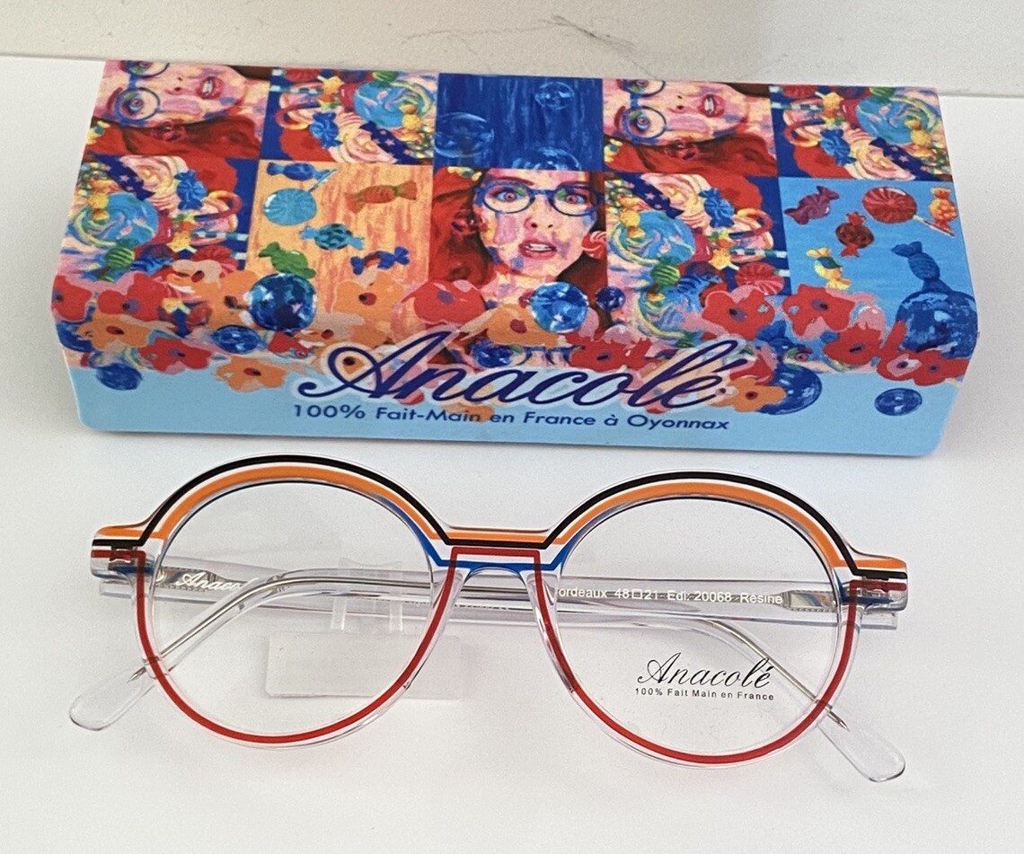 Monture lunette femme Anacole bordeaux - Lunettes de vue design fabriquées en France