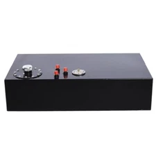 17 Gallon Aluminum Street Rod Fuel Cell Gas Tank with Cap & Level Sender 64L