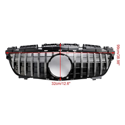 Chrome Front Radiator Grill Grille Fit Mercedes SLK-Class R172 SLK55 2011-2016 * - Picture 7 of 15