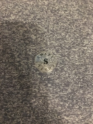 CHAPS Sport Men's LS Compression Top, Sz Small, Grey, New w/o Tags (233) - Picture 3 of 6