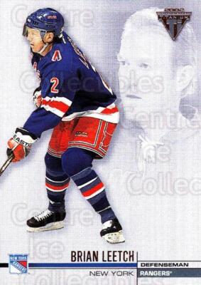 2001-02 Titanium Retail #93 Brian Leetch | eBay