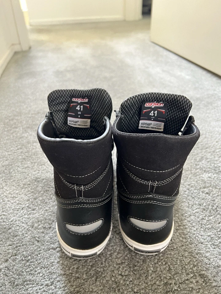 Botas de moto Cortech Hipora negras, impermeables de cuero y malla. Hombre’s 41 Foto 2 de 4