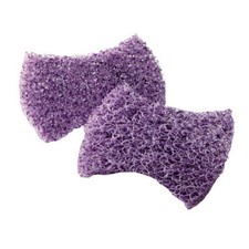 3M Scotch-Brite Scour Pad Purple Scour Pad 4.5 x 2.8 inch - 24 per case.