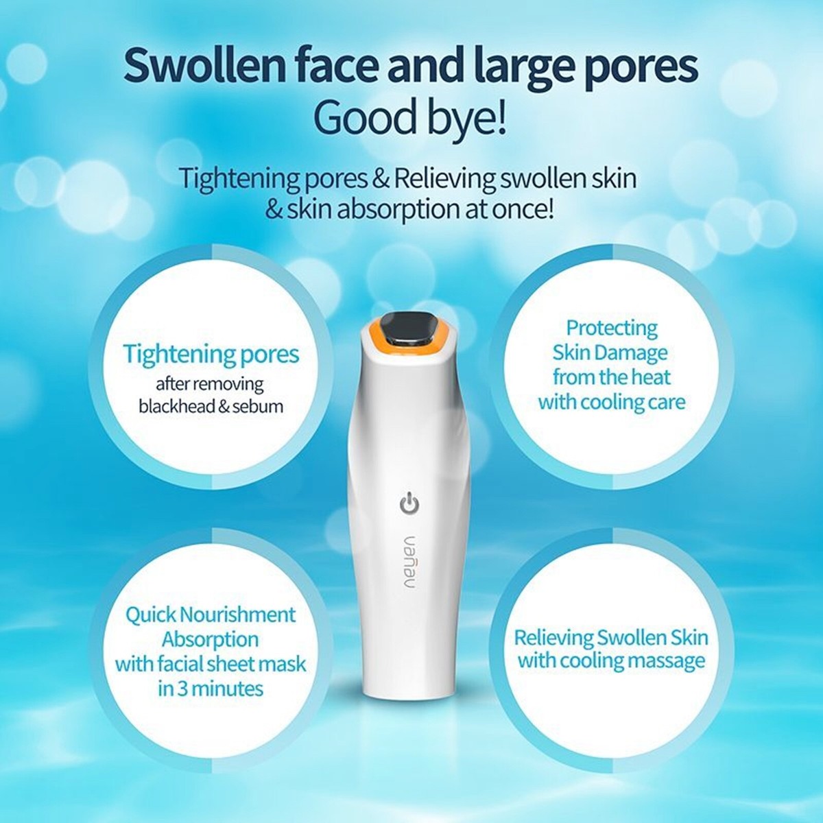 Vanav HOT & COOL SKIN FIT Facial Heating Cooling Swelling Care