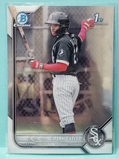 2022 BOWMAN CHROME 1ST ELIJAH TATIS CHICAGO WHITE SOX #BCP-23