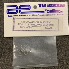 Vintage RC Associated Motor Springs By Reedy Fits Yokomo (2) 6514